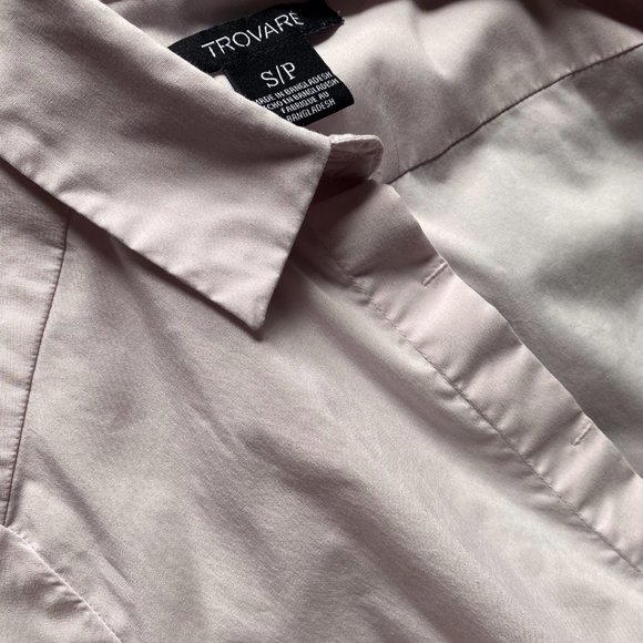 Ice Pink Button Up Shirt  Size Small/Medium - Picture 3 of 6